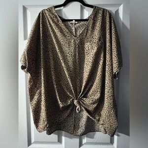 Boutique Cheetah top